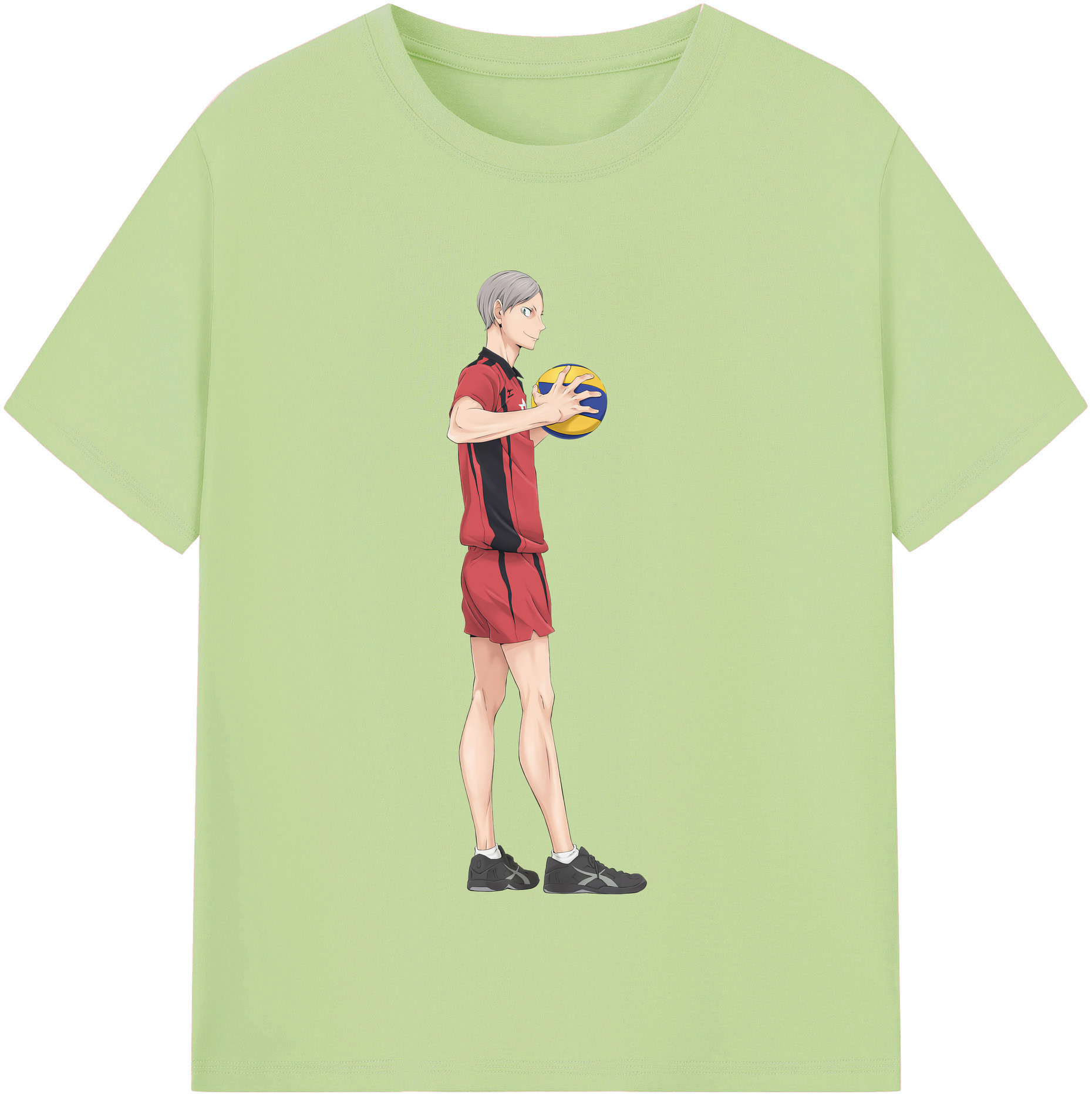 （画像用） ハイキュー!! Haikyu!! 綿100％半袖Tシャツ（フロントプリント）
